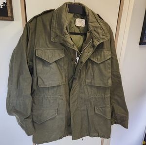 Authentic 1975 Vintage Marine Field Jacket Size Men's Small